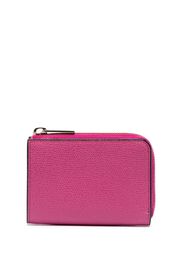 Valextra Key Holder zip-around wallet - Rosa