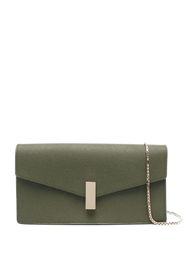 Valextra Clutch Iside in pelle - Verde