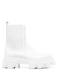 VAMSKO Nora 55mm leather ankle boots - Bianco