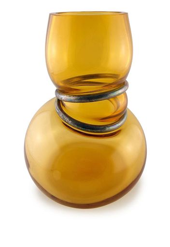 Vanessa Mitrani Double Ring polished vase - Giallo