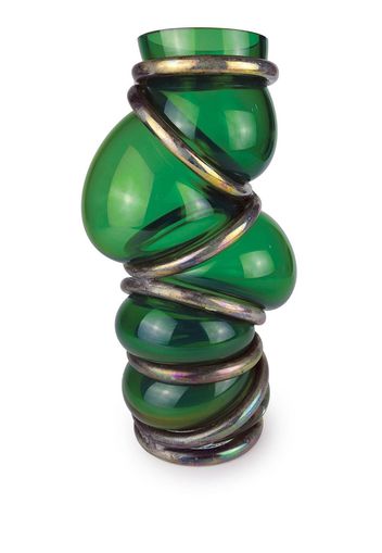 Vanessa Mitrani Chain Ring asymmetric vase - Verde