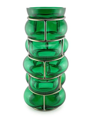 Vanessa Mitrani Brick glass vase - Verde