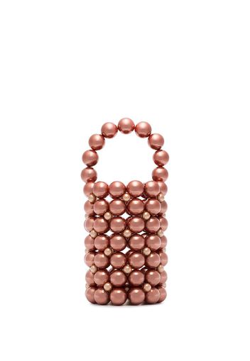 Vanina Comino pearl mini bag - Rosa