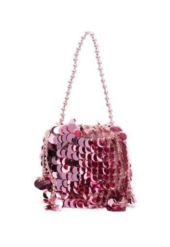 Vanina Borsa a mano Nuit Scintillante con paillettes - Rosa