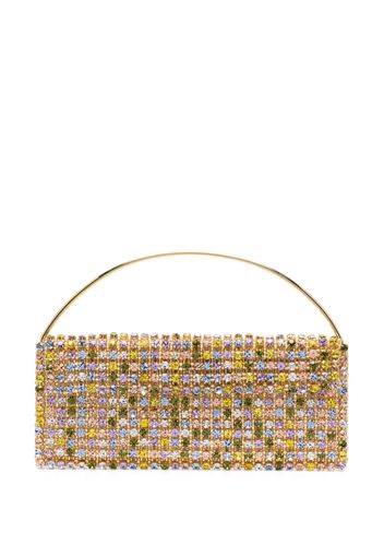 Vanina Nuances Maxi crystal-embellished tote bag - Giallo