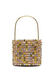 Vanina Les Nuances crystal-embellished bucket bag - Oro