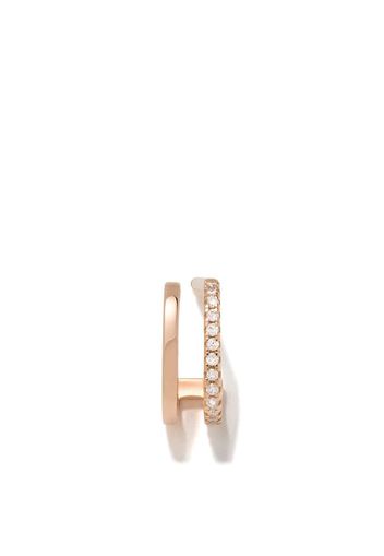 Anello in oro rosa 18kt e diamanti Charlie