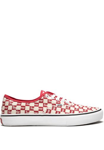 x Supreme Authentic Pro “Supreme Checkered Red” low-top sneakers