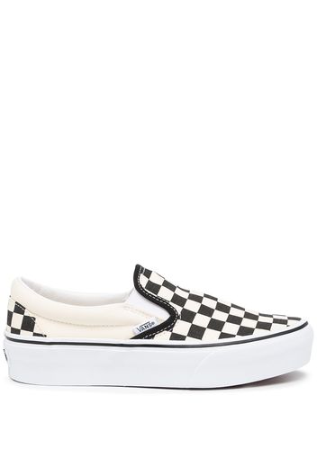 Vans checkerboard slip-on sneakers - Bianco