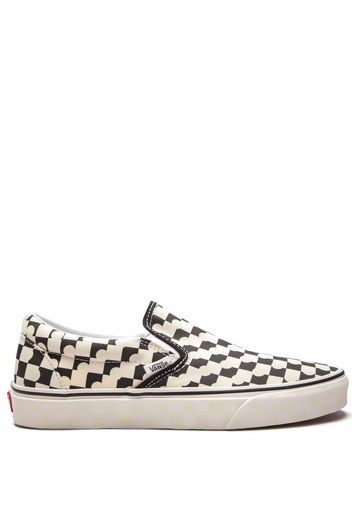 Vans Classic Slip-On "Checkerboard - UV Ink" sneakers - Bianco