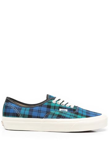 Vans tartan low-top sneakers - Blu