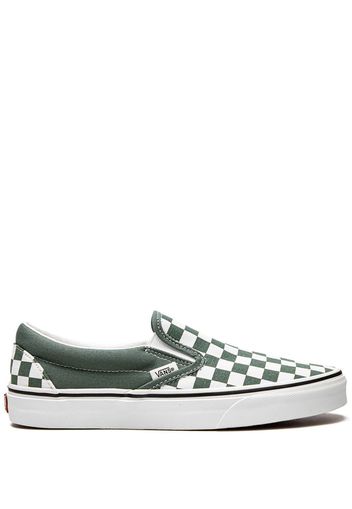 Vans Eco Theory "Checkerboard" slip-on sneakers - Verde