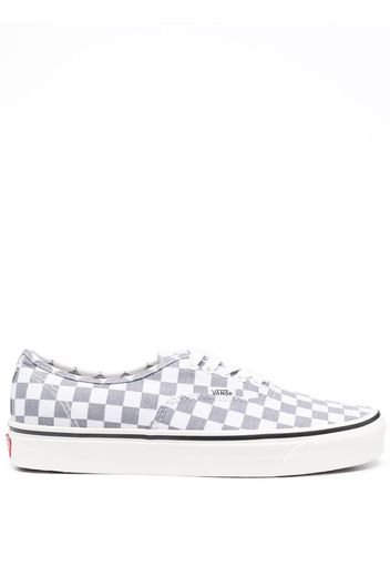 Vans Authentic checkerboard-print trainers - Grigio