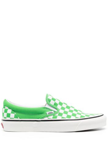 Vans checkerboard slip-on sneakers - Verde