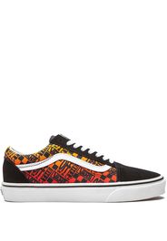 Vans Old Skool "Off the Wall Logos - Orange" low-top sneakers - Nero