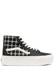 Vans Sk8-Hi embroidered platform sneakers - Nero