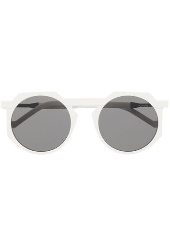 VAVA Eyewear round-frame tinted sunglasses - Bianco