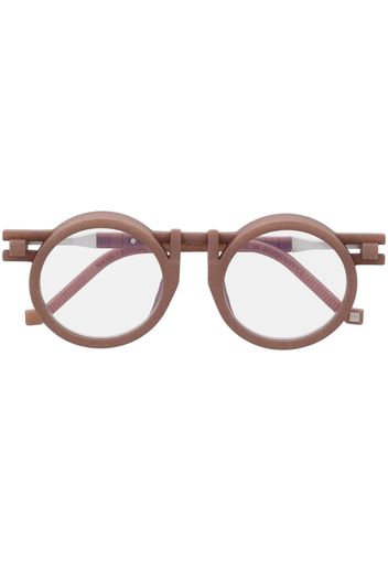 VAVA Eyewear Occhiali tondi CL0012 - Marrone