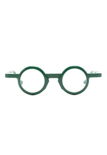 VAVA Eyewear Occhiali tondi bicolore - Verde