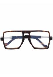 VAVA Eyewear Occhiali squadrati tartarugati - Marrone