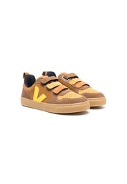 VEJA Kids V 10 suede sneakers - Marrone