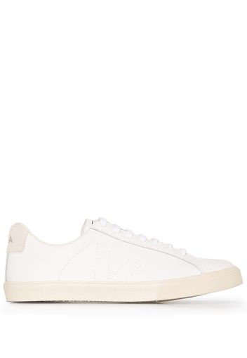 Veja white Esplar low top leather sneakers - Bianco