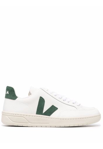 VEJA V-10 low-top leather sneakers - Bianco