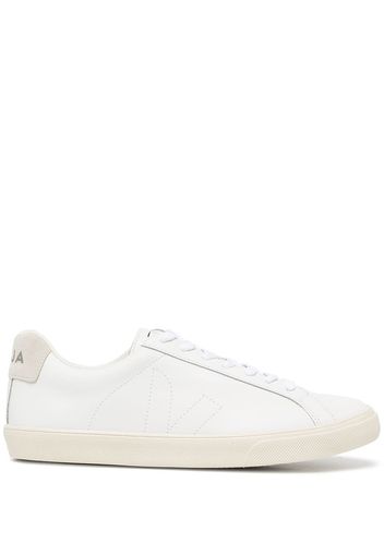 VEJA embroidered-logo low-top sneakers - Bianco