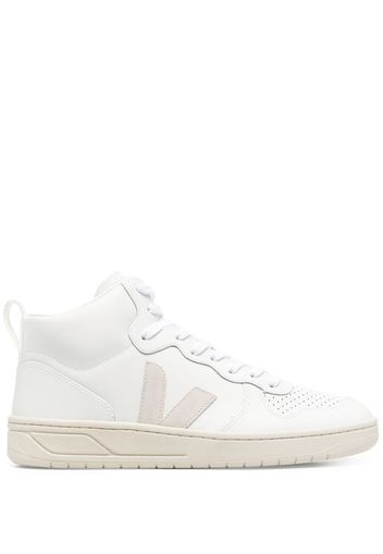 VEJA V-15 high-top sneakers - Bianco