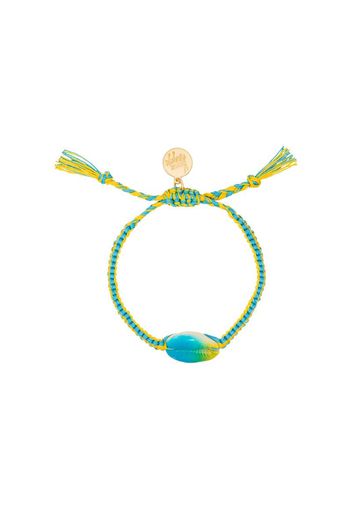 tie-dye shell bracelet