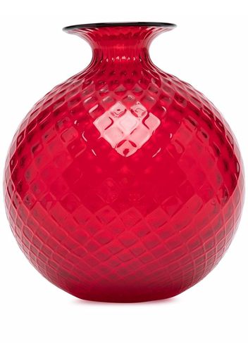 Venini Monofiori Balloton Vase - Rosso