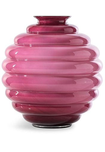 Venini Deco transparent-design vase (29cm) - Rosa