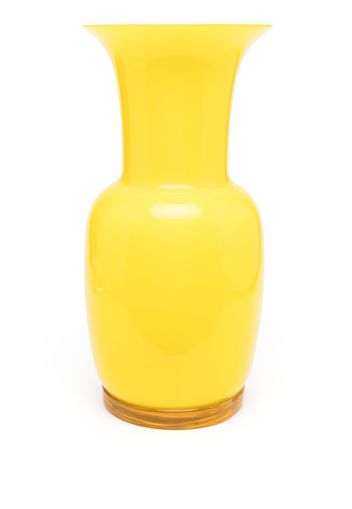 Venini Opalino porcelain vase - Giallo