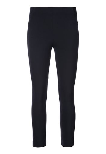 zip back cropped trousers