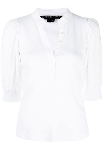 Veronica Beard Top Coralee - Bianco