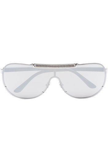 Versace Eyewear aviator-frame sunglasses - Argento