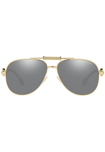 Versace Eyewear VE2236 pilot-frame sunglasses - Oro