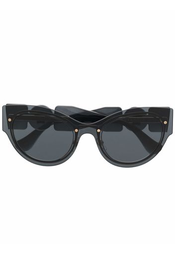 Versace Eyewear Occhiali da sole cat-eye Medusa - Nero