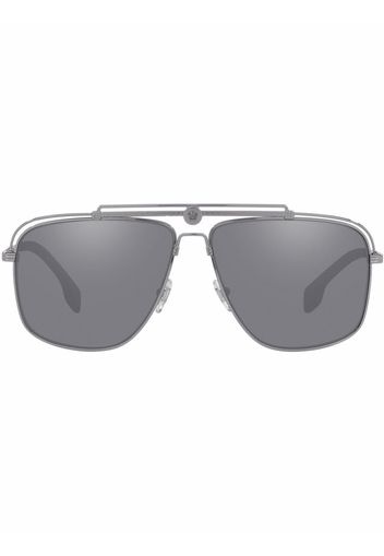 Versace Eyewear Occhiali da sole modello aviator - Grigio