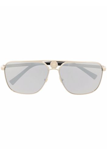 Versace Eyewear Occhiali da sole modello aviator Medusa - Oro