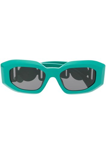 Versace Eyewear Occhiali da sole Medusa ovali - Verde