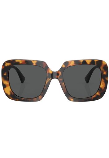 Versace Eyewear Medusa Head square-frame sunglasses - Marrone