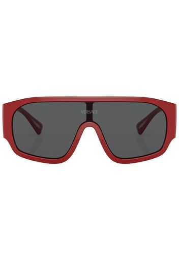 Versace Eyewear Occhiali da sole con montatura stile pilota - Rosso
