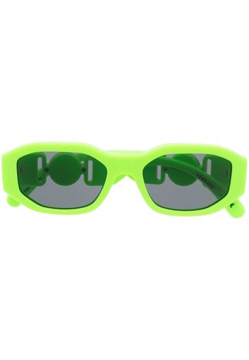 Versace Eyewear Occhiali da sole squadrati - Verde