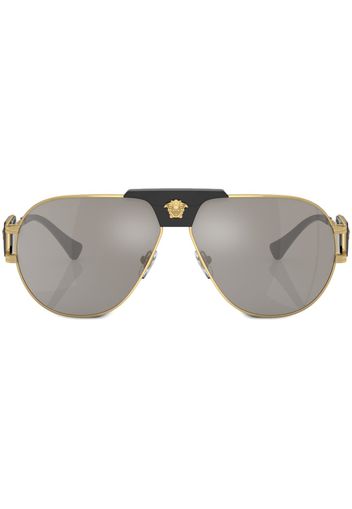 Versace Eyewear Special Project aviator-frame sunglasses - Oro