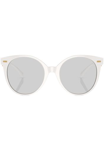 Versace Eyewear Occhiali da sole tondi - Bianco