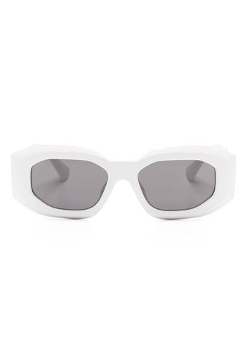 Versace Eyewear Maxi Medusa Biggie tinted sunglasses - Bianco