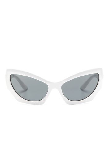 Versace Eyewear tinted cat-eye sunglasses - Bianco