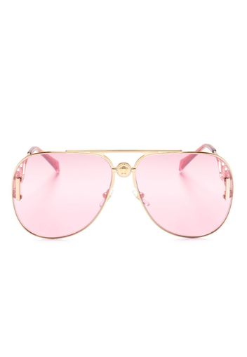 Versace Eyewear Occhiali da sole con montatura stile pilota Medusa Biggie - Rosa