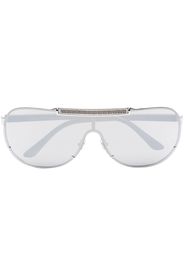 Versace Eyewear aviator-frame sunglasses - Argento